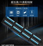 理線(xiàn)架_超五類(lèi)配線(xiàn)架_48口打線(xiàn)架_六類(lèi)網(wǎng)絡(luò)款24口